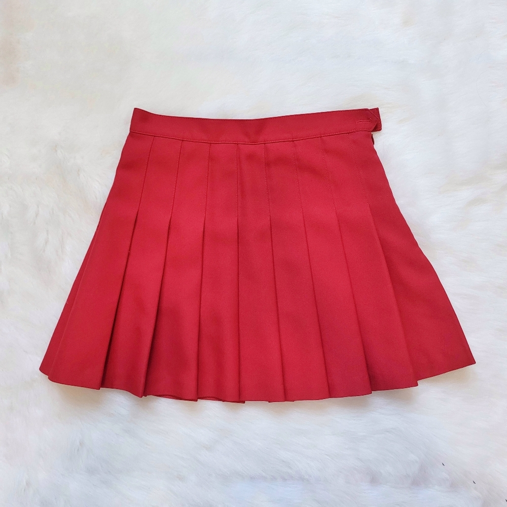 American Apparel Red Tennis Skirt size M - Picture 1 of 3